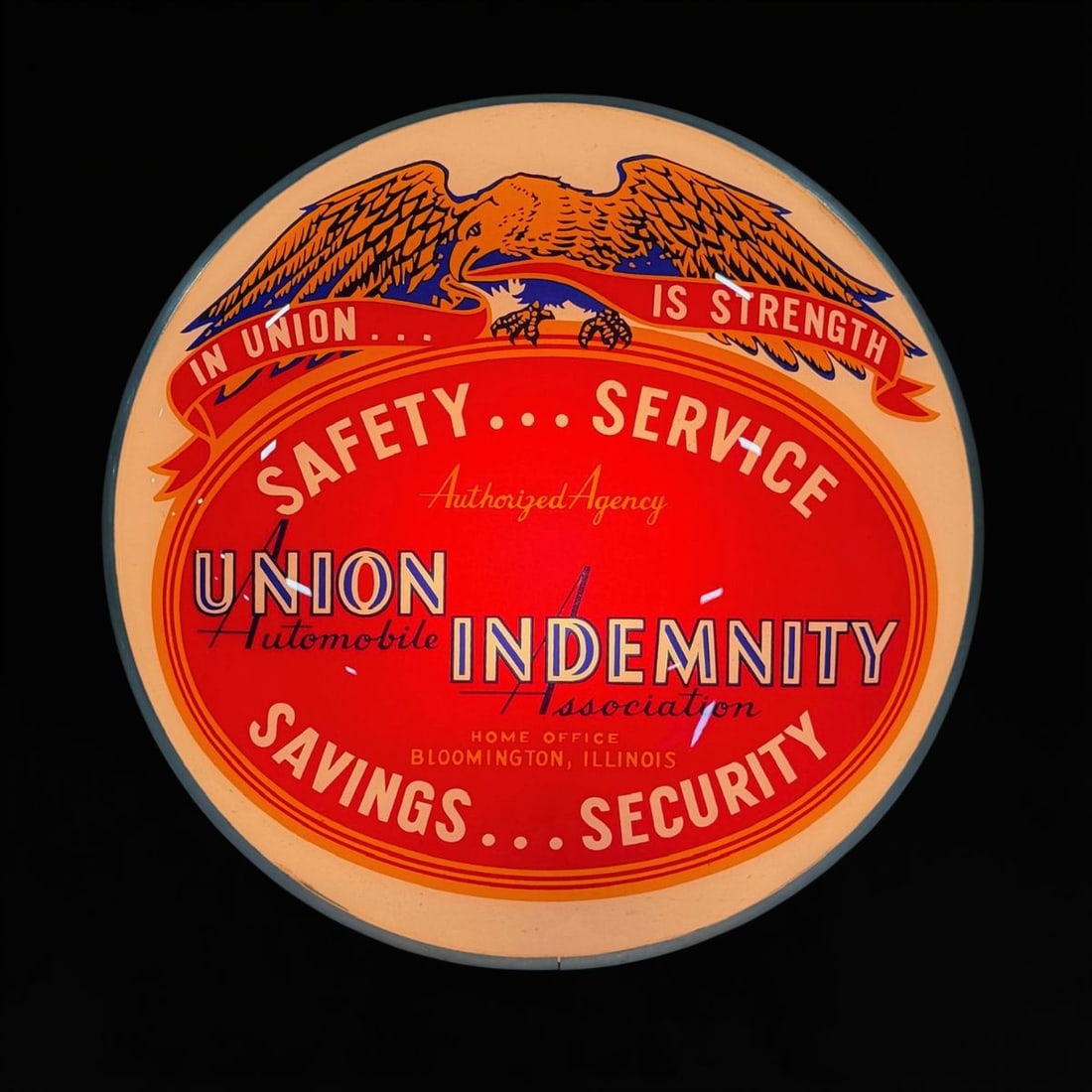 Union Indemnity Safety Service Light Up - 2