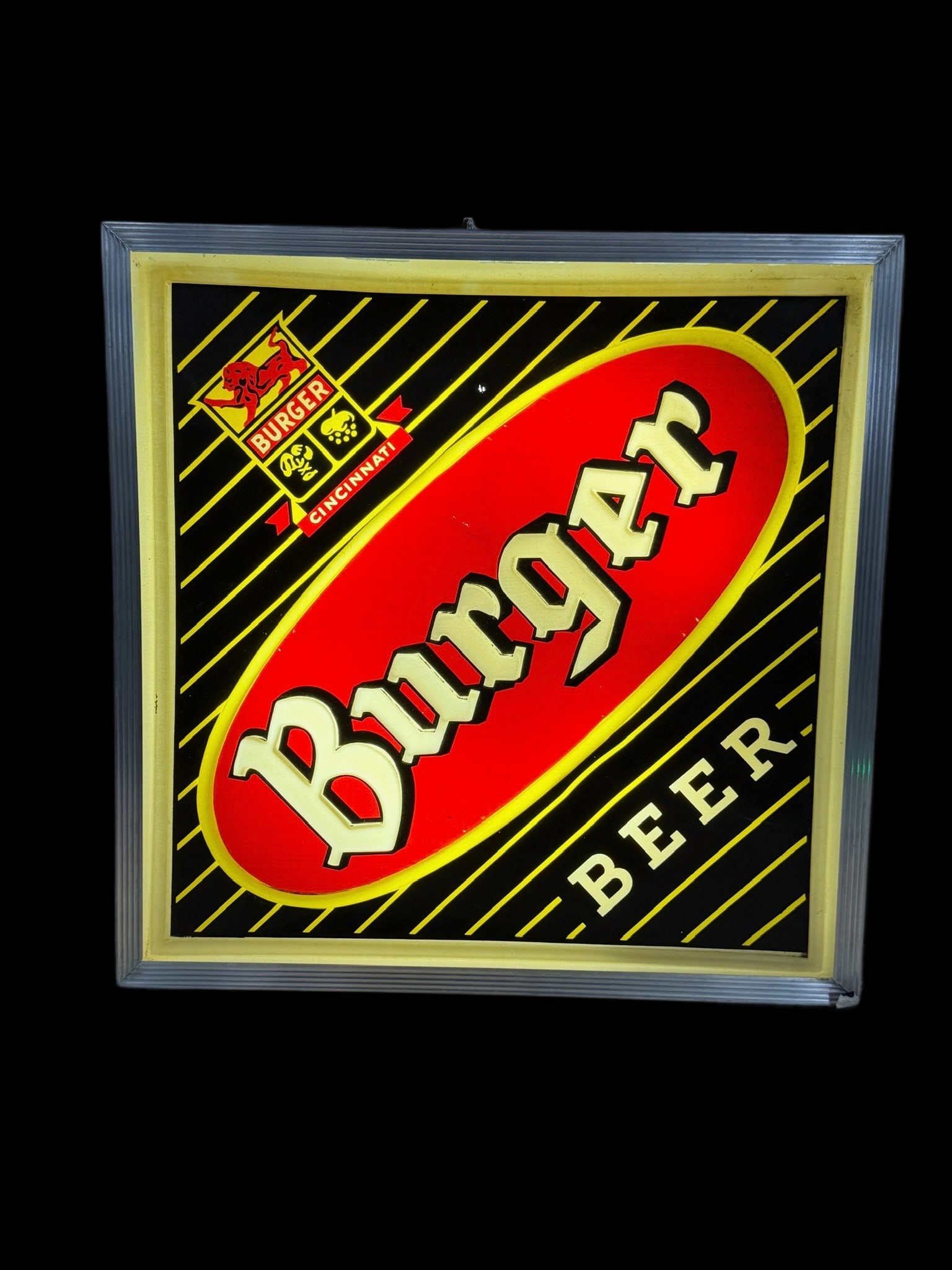 Burger Beer Light Up Sign - 2