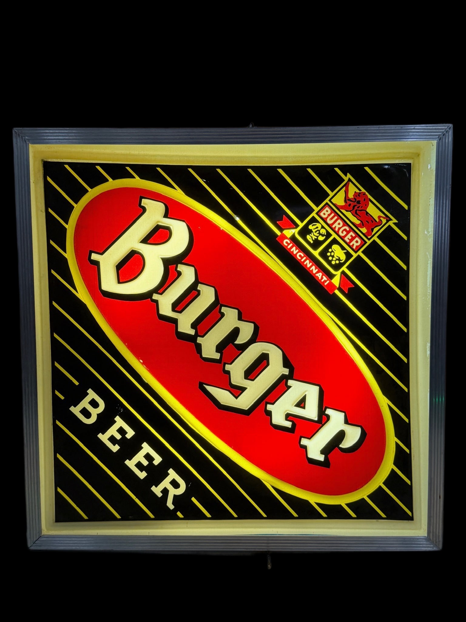 Burger Beer Light Up Sign - 4