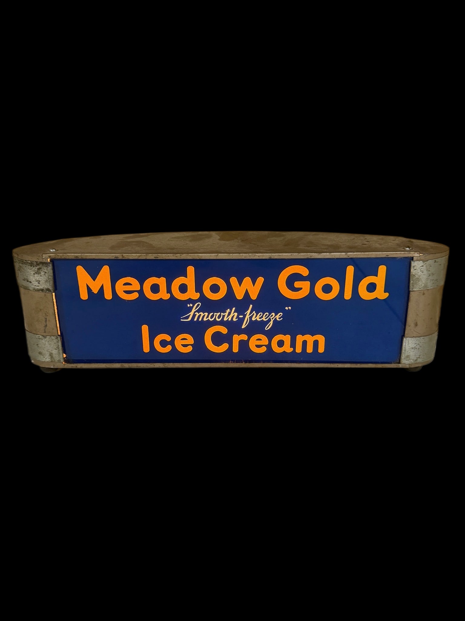 Meadow Gold Ice Cream Light Up Sign - 2