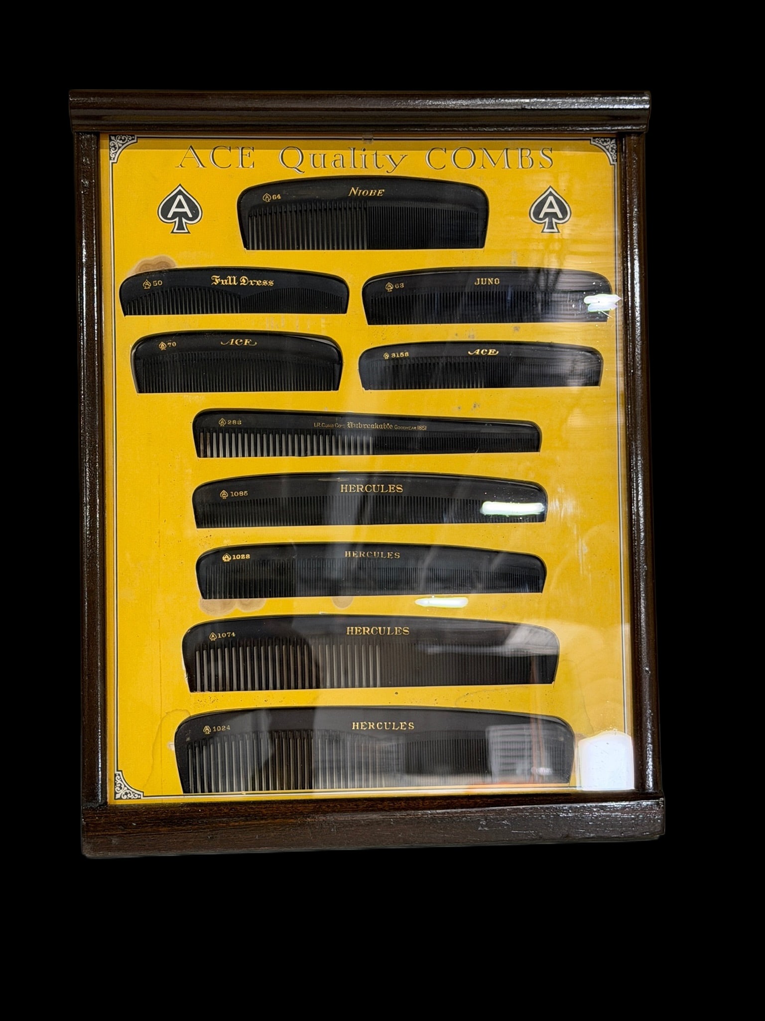 Ace Quality Combs Hercules Display - 3