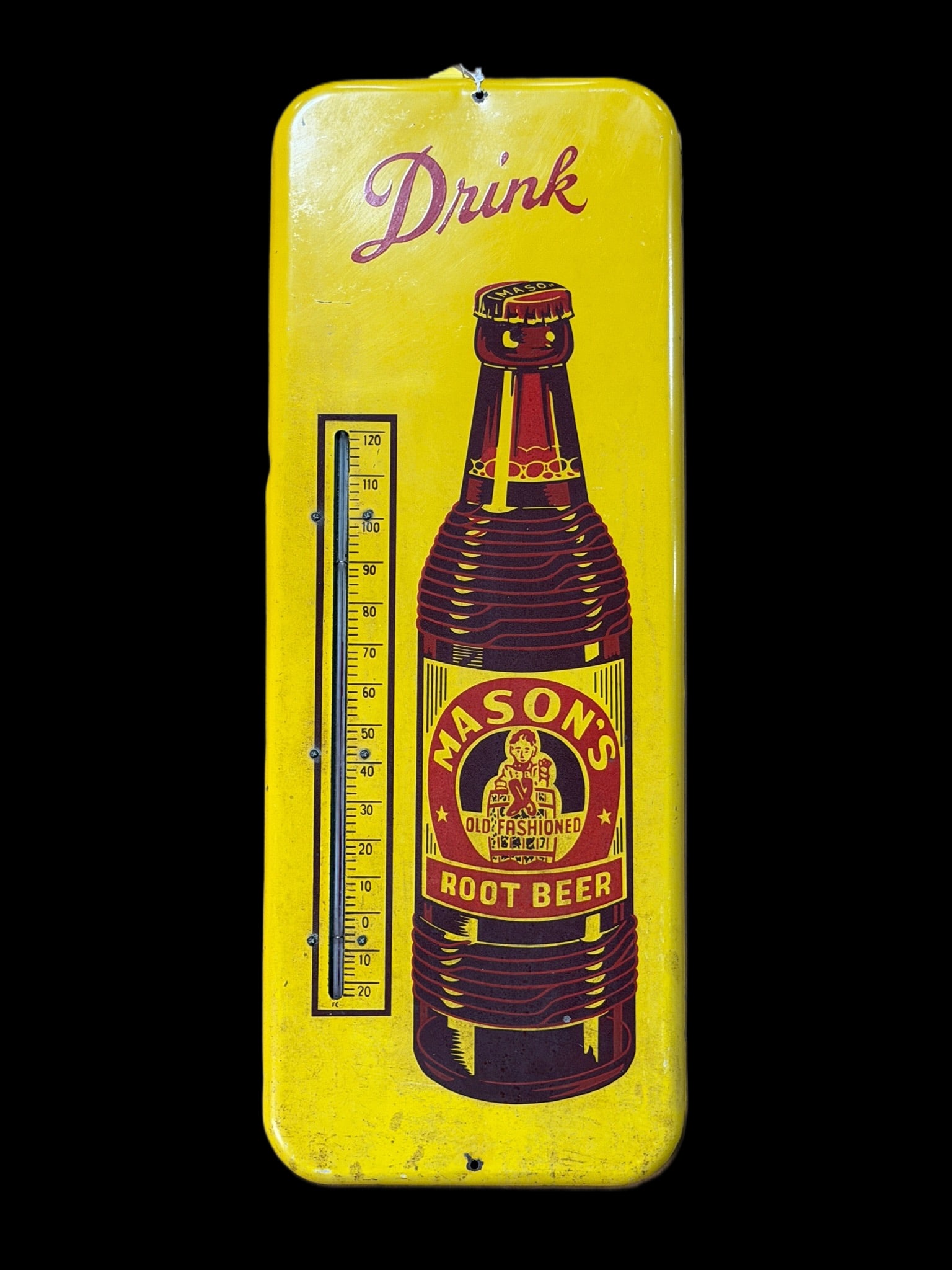 Mason's Root Beer Soda Thermometer (1 of 2)