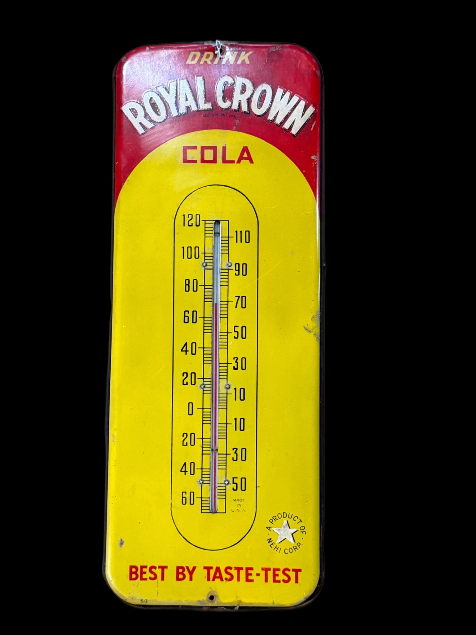 Royal Crown Cola RC Soda Thermometer (1 of 2)