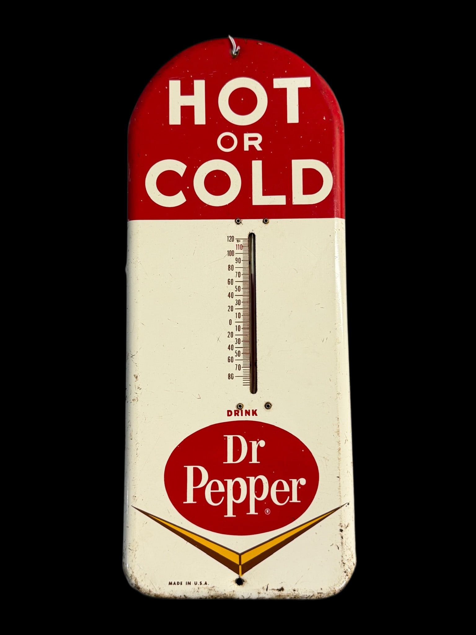 Dr Pepper Hot Or Cold Soda Thermometer (1 of 2)