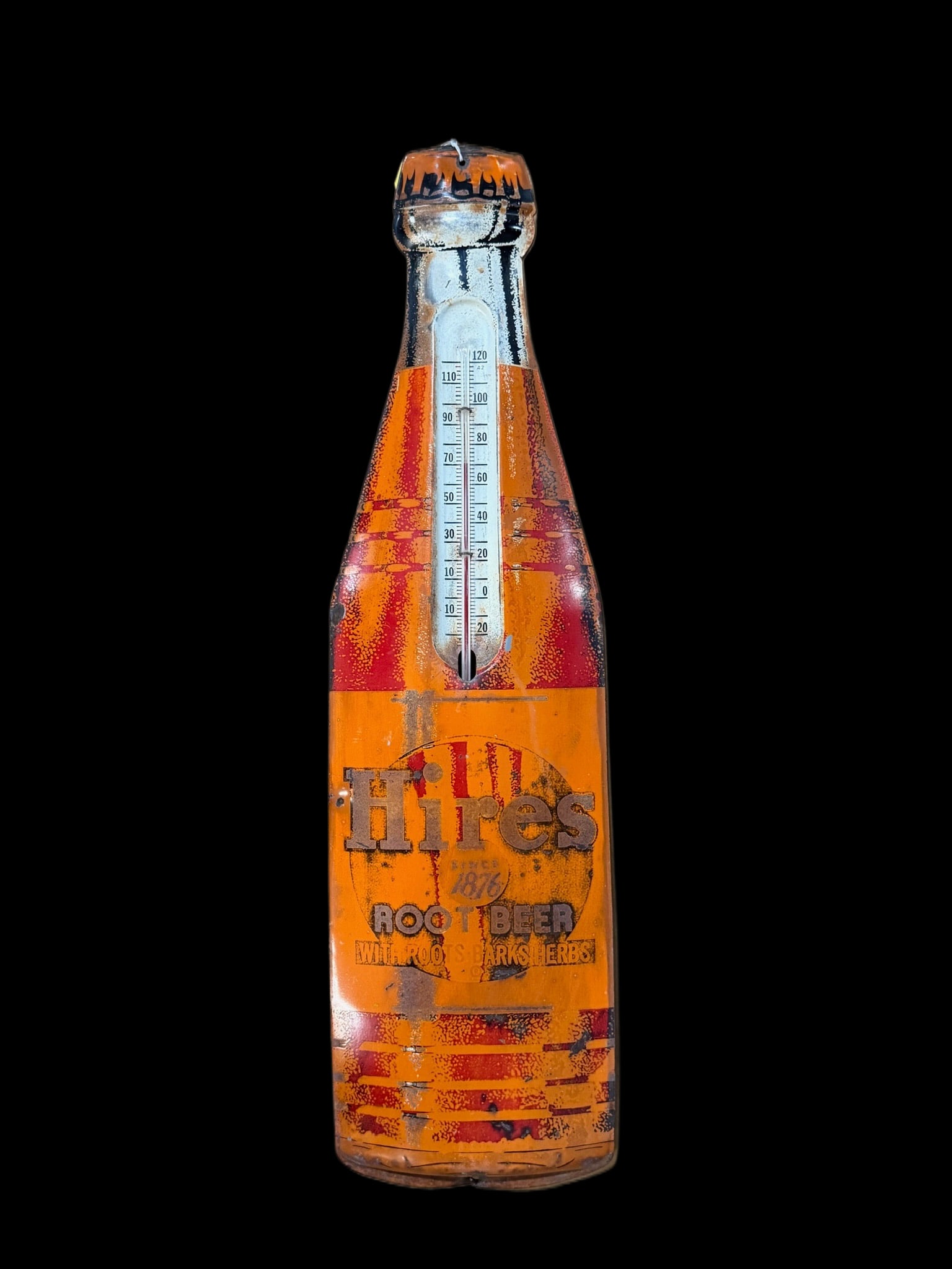 Hires Root Beer Soda Thermometer (1 of 2)