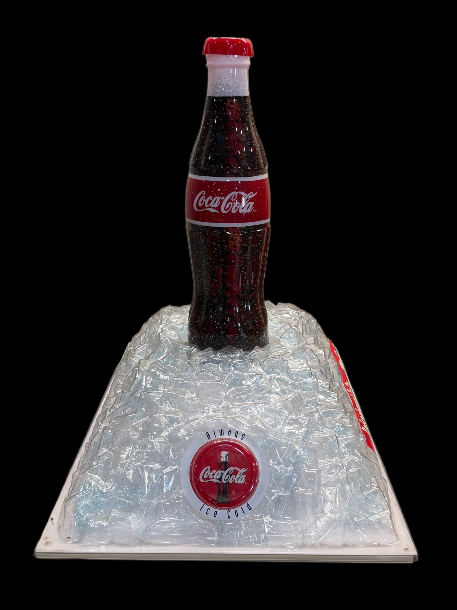 Coca Cola Coke Bubbling Bottle Spinning Display (1 of 6)