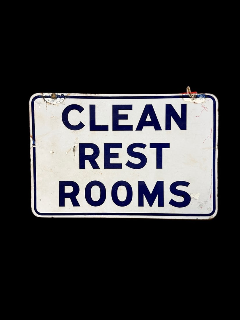 Dsp Clean Rest Rooms Sign. - 2