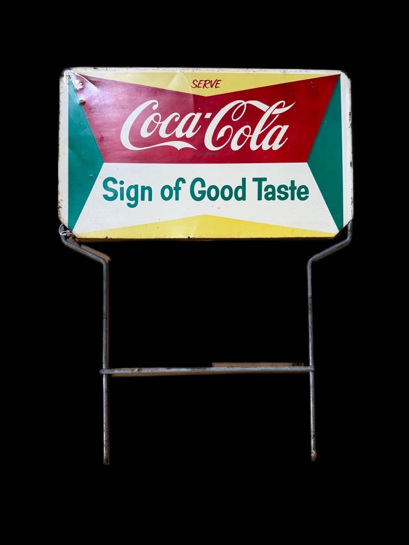 Coca Cola Coke Sign Of Good Taste Sign (1 of 2)