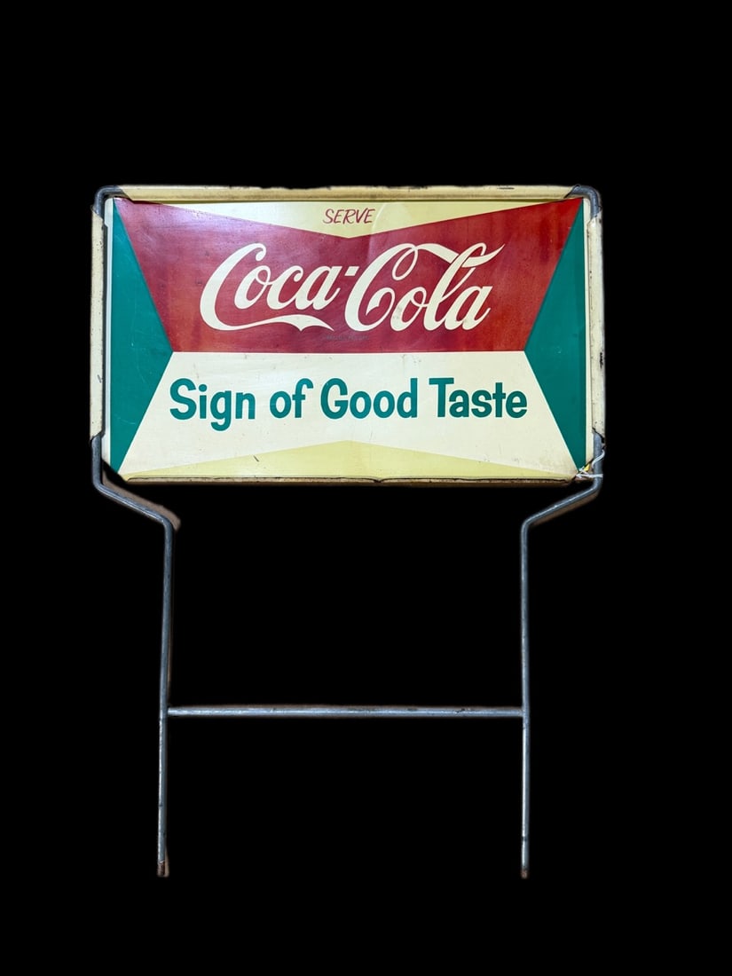 Coca Cola Coke Sign Of Good Taste Sign - 2