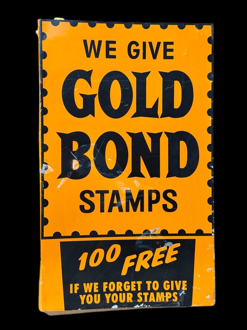 We Give Gold Bond Stamps Flange - 2