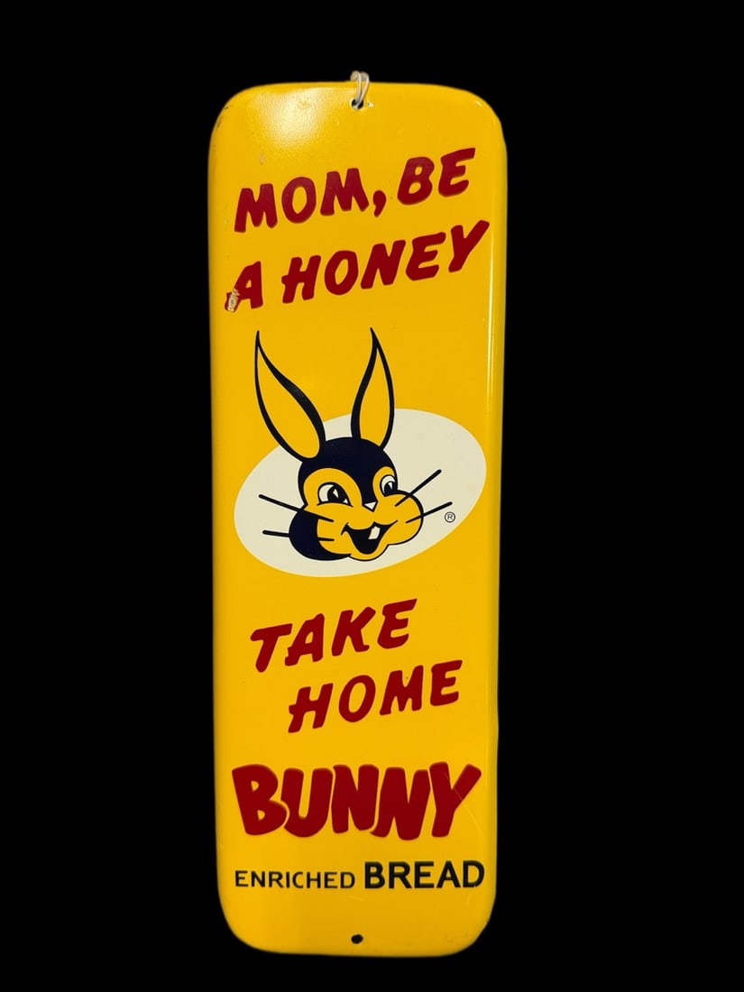 3 Bunny Enriched Bread Sign And Door Push AGE UNKNOWN - 5