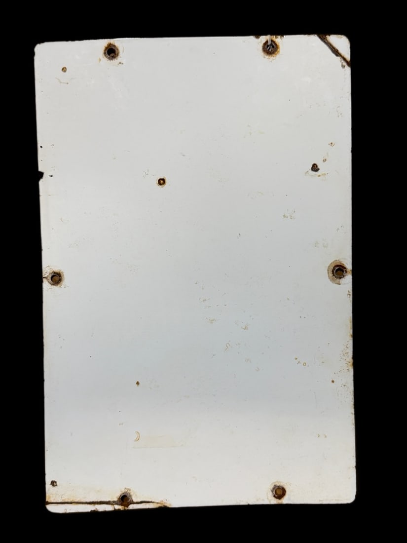 Indian Gasoline Pump Plate Sign - 2