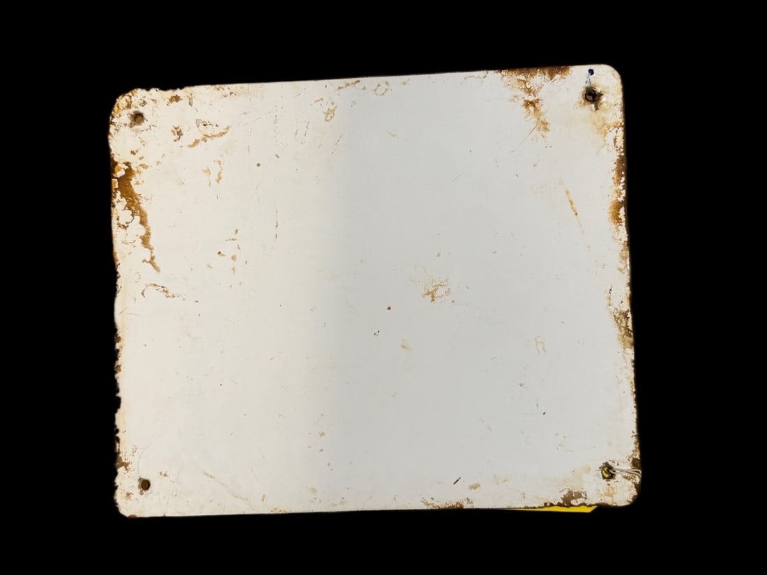 2 Pure Premium Be Sure With Pure Porcelain Sign - 2