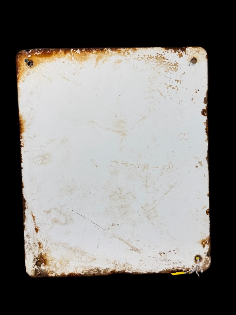 2 Pure Premium Be Sure With Pure Porcelain Sign - 4