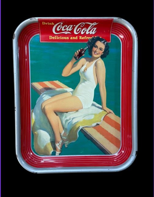 Drink Coca Cola Coke Serving Tray (1 of 2)