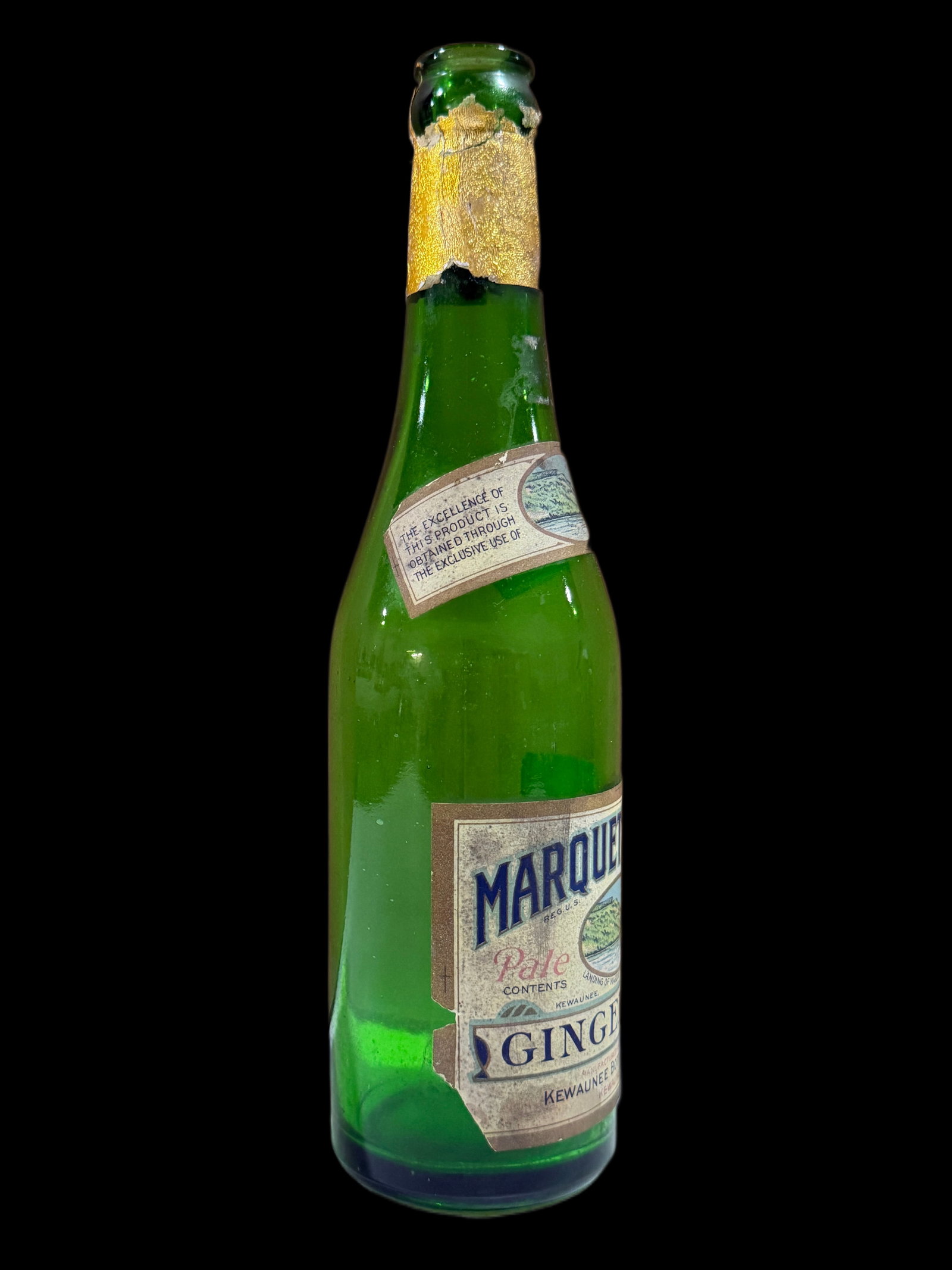 Marquette Club Ginger Ale Bottle - 3