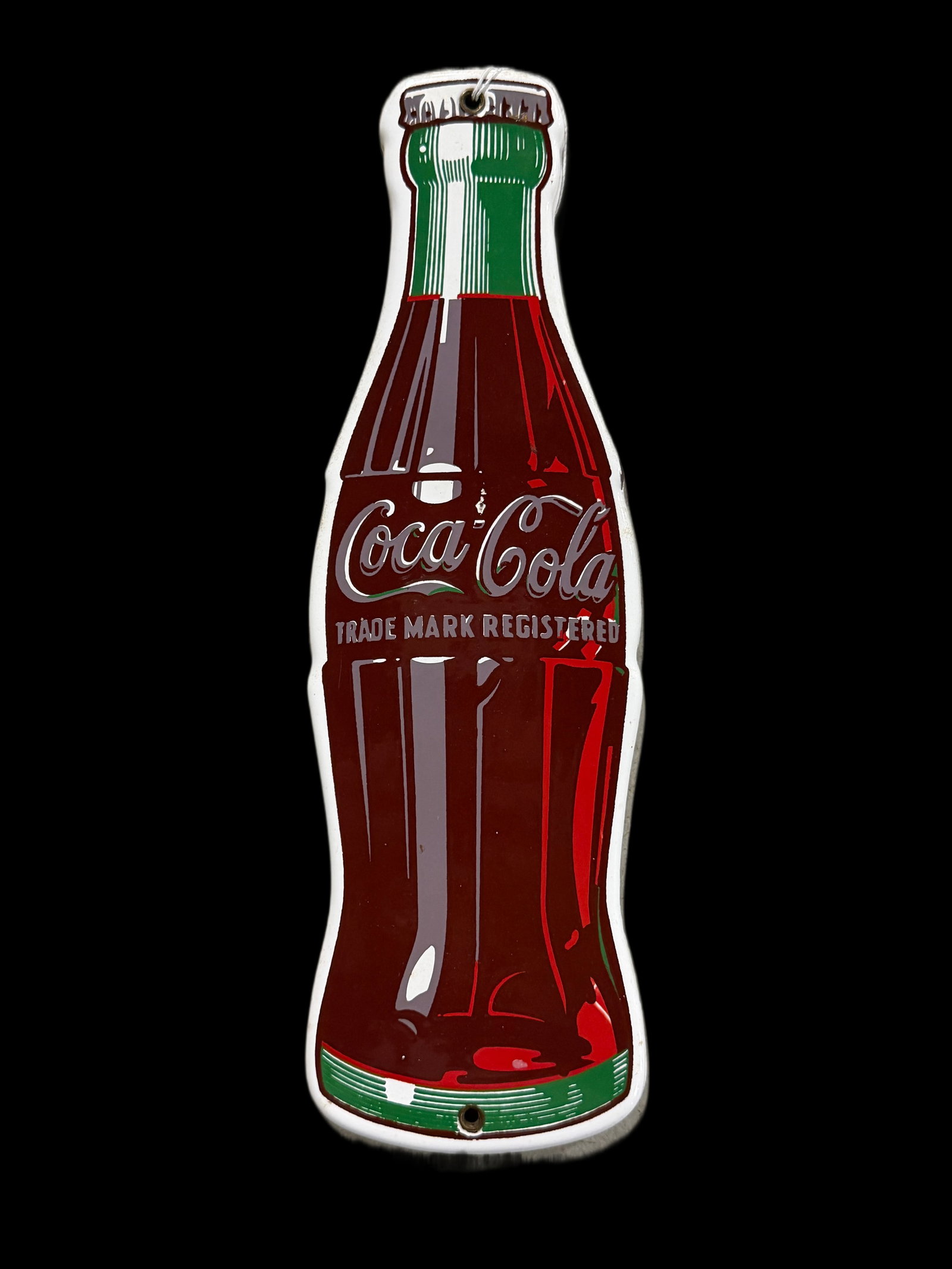 Coca Cola Coke Porcelain Sign (1 of 2)