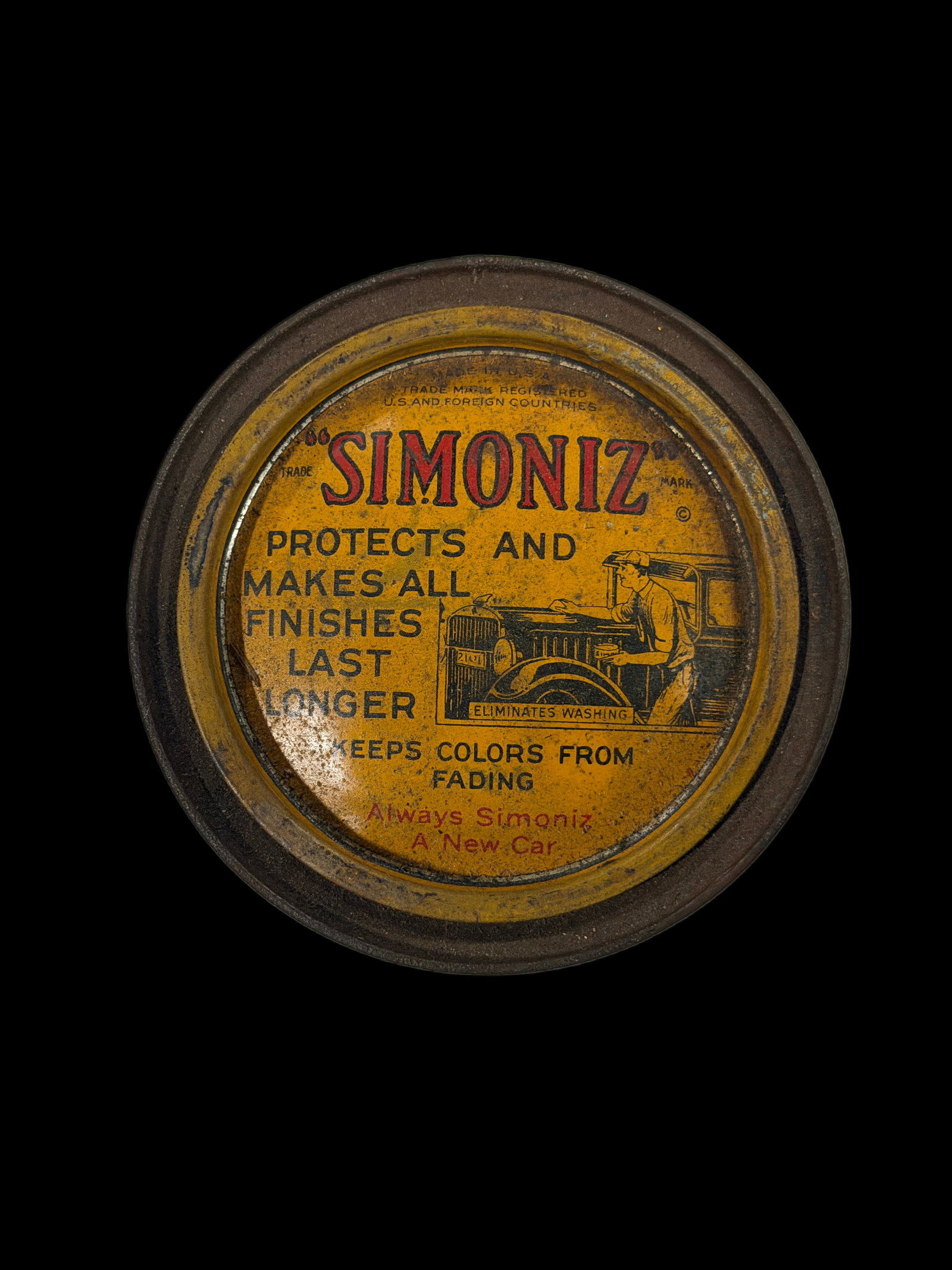 Simoniz Protects All Finishes Wax Can - 2