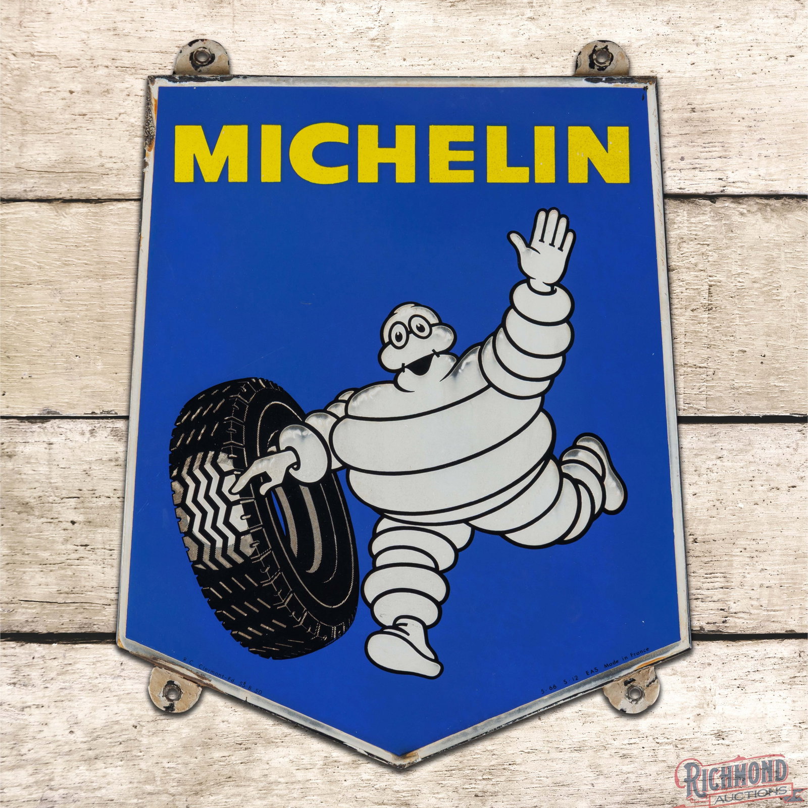 Michelin Tires Die Cut SSP Sign w/ Bibendum (1 of 3)