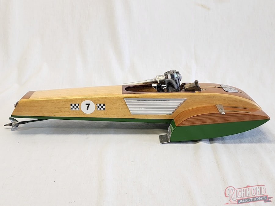 Custom Hydroplane Tether Boat - 2