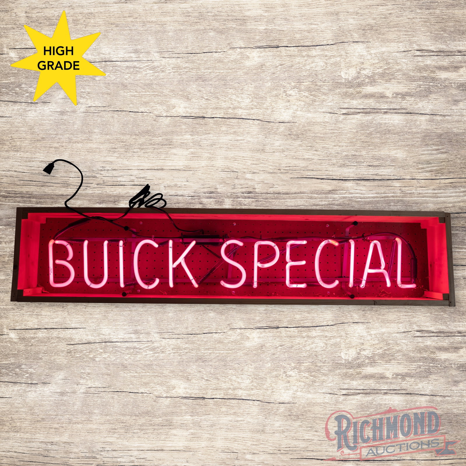 Buick Special 48" Skeleton Neon Sign (1 of 4)