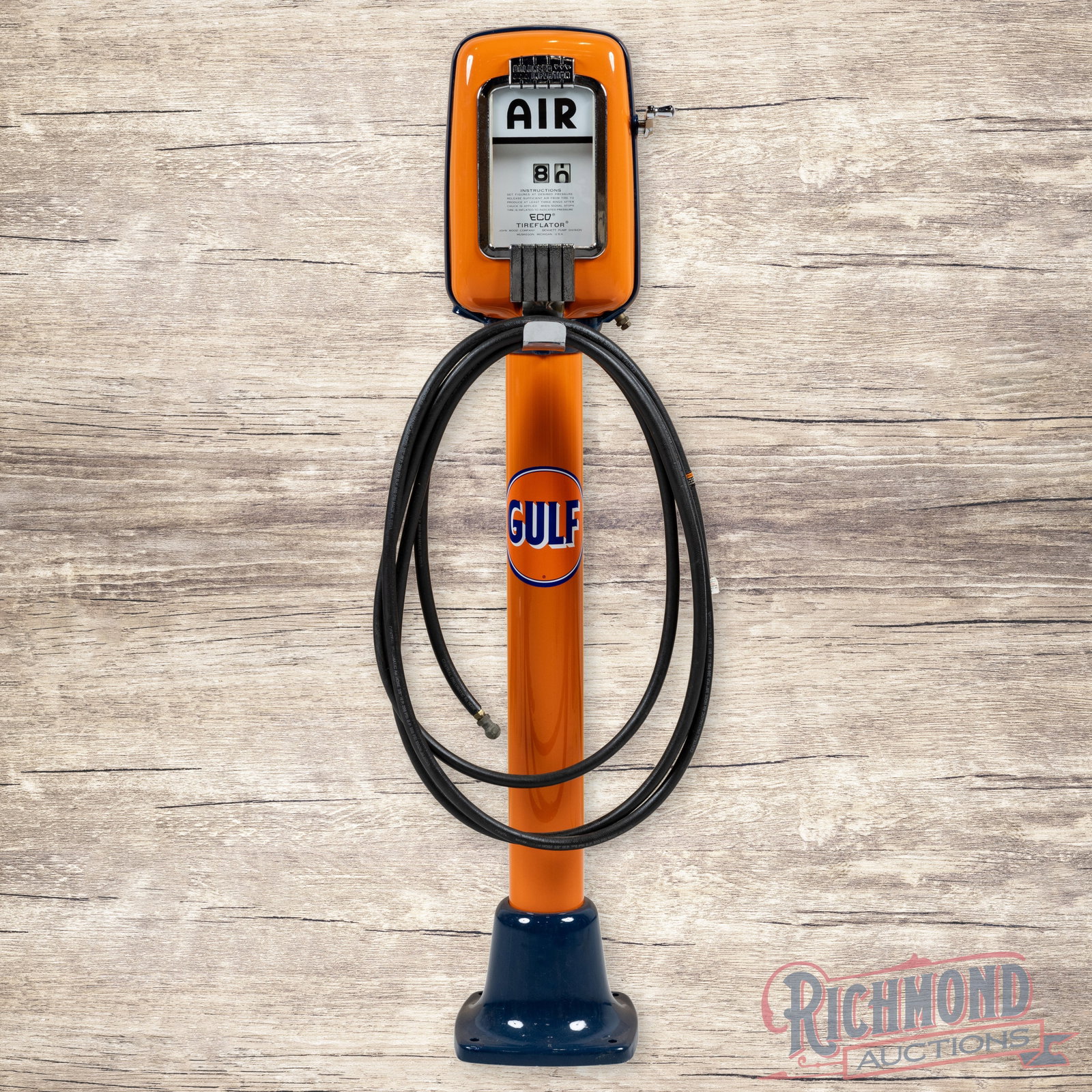 Eco Tireflator Air Meter Gulf Professionally Restored (1 of 5)