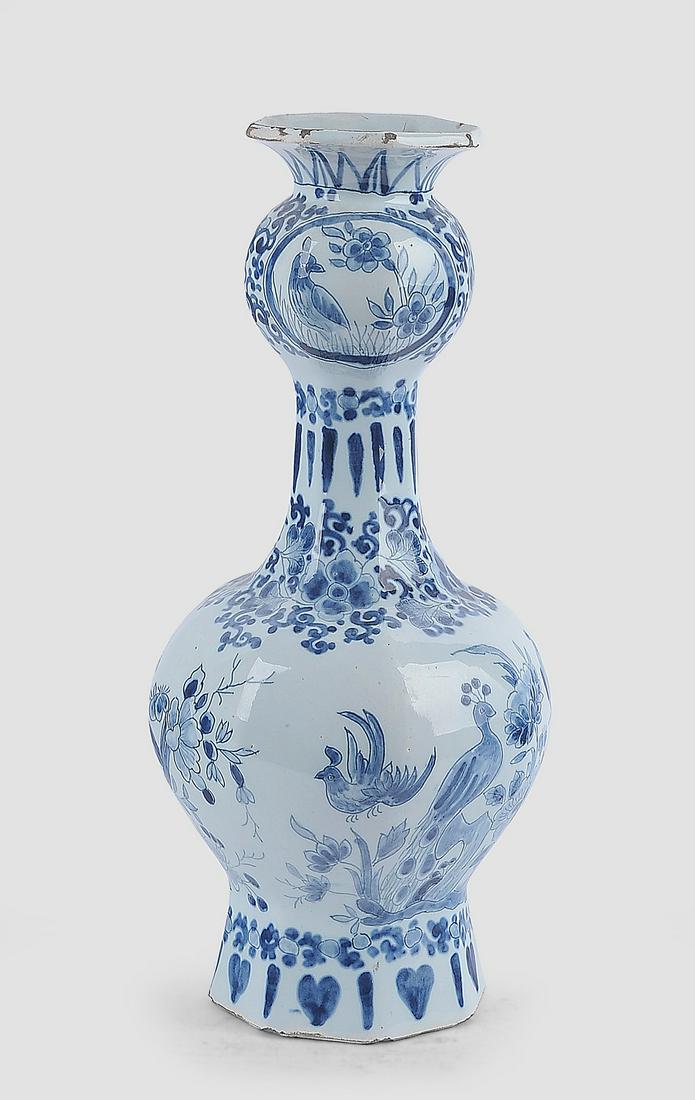 Flower Vase, Delft, End 18th century (1 of 3)