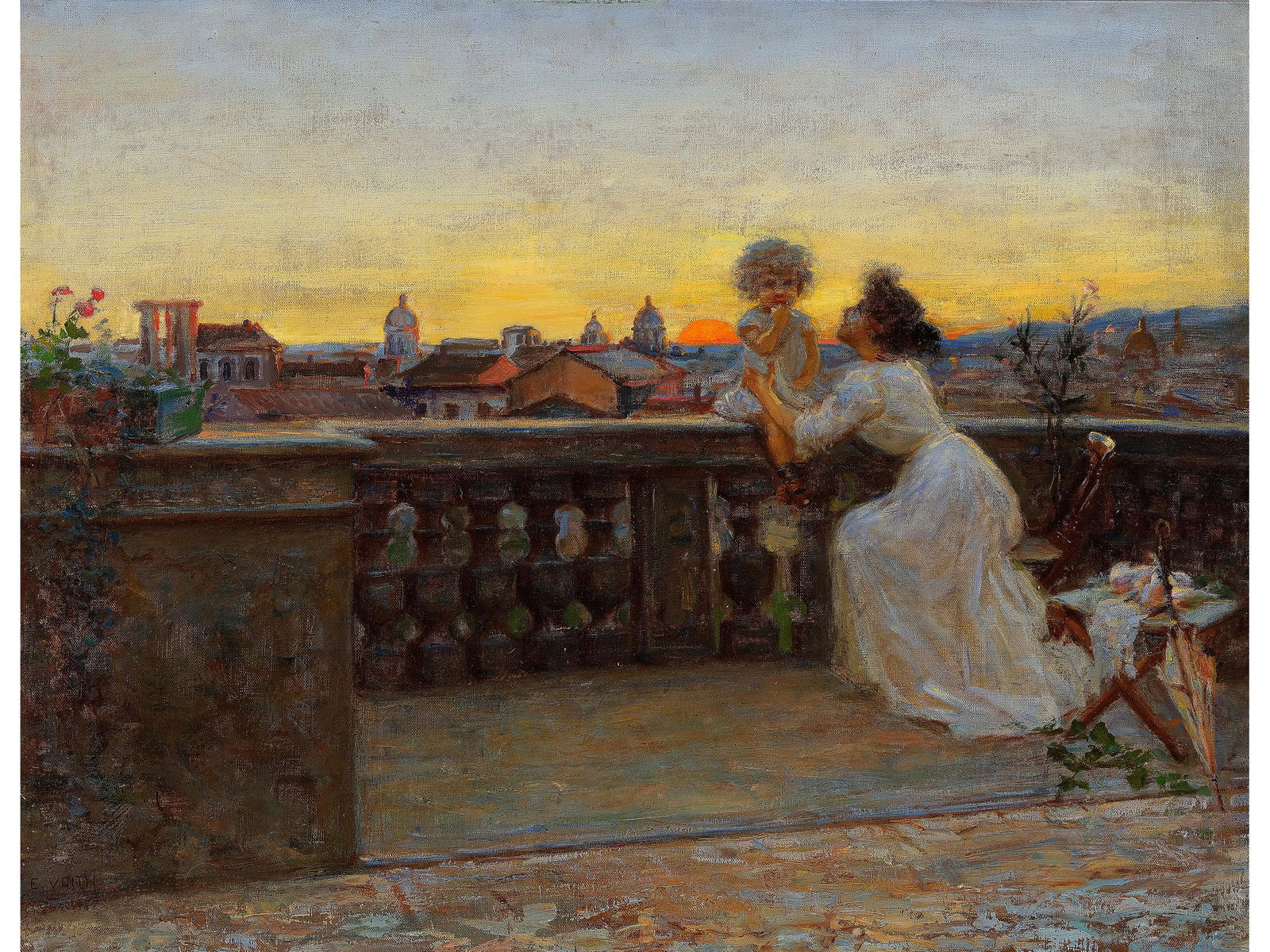 Eduard Veith,  Neutitschein 1858 - 1925 Vienna,  Rome (1 of 6)