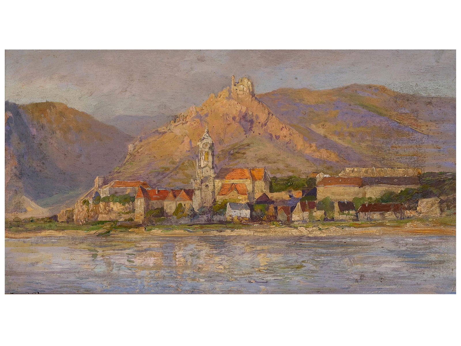 Karl Vikas,  Ternitz 1875 - 1934 Krems,  Duernstein (1 of 6)