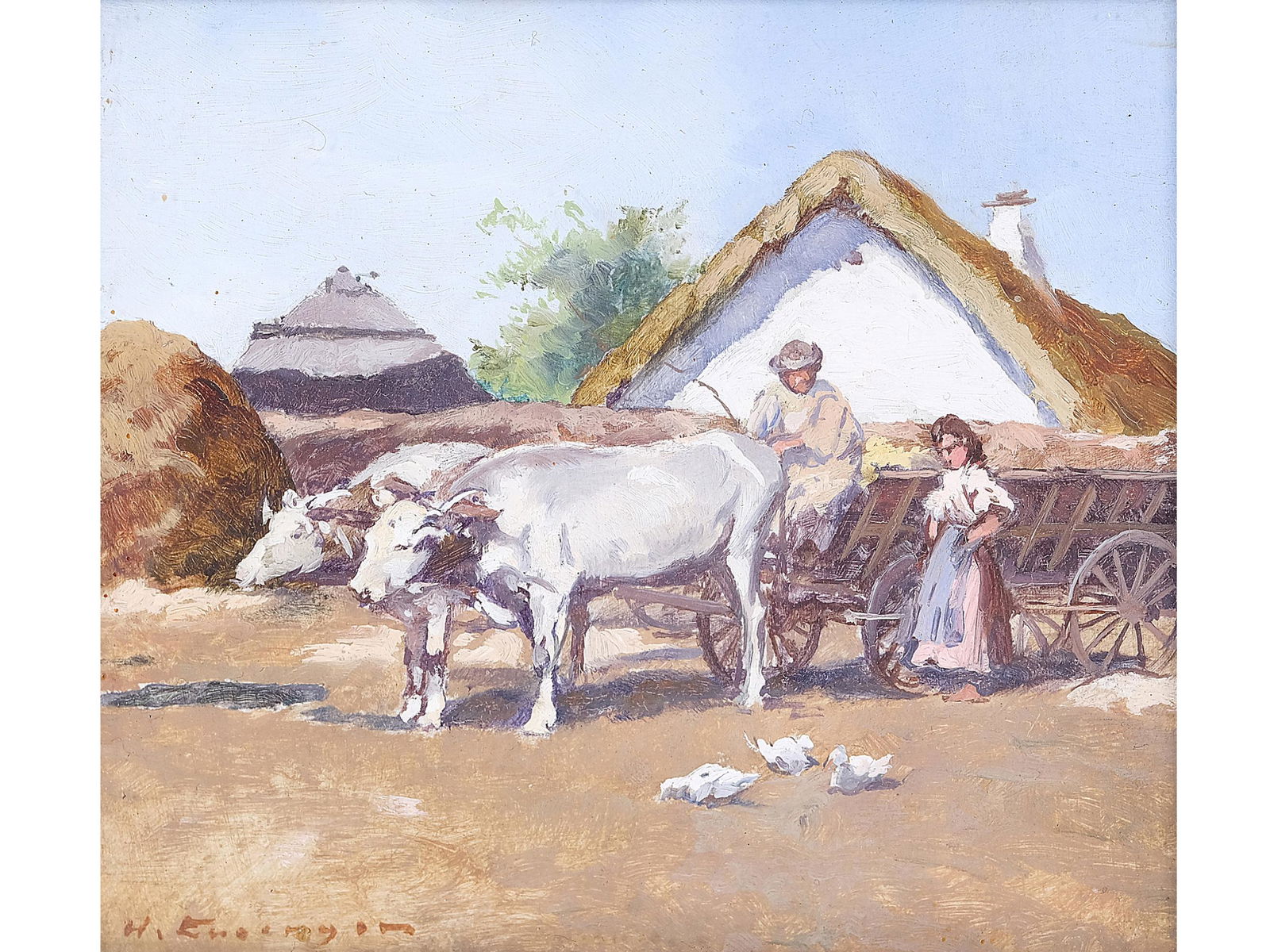 Hans Enzinger,  Krummnussbaum 1889 - 1972 Baden bei Wien,  From Old Austria (1 of 4)