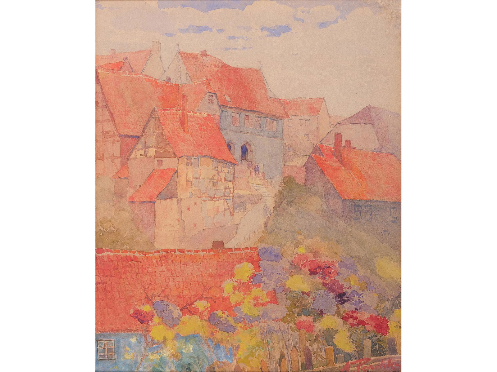 Anton Peschka,  Vienna 1885 - 1940 Vienna,  City (1 of 5)