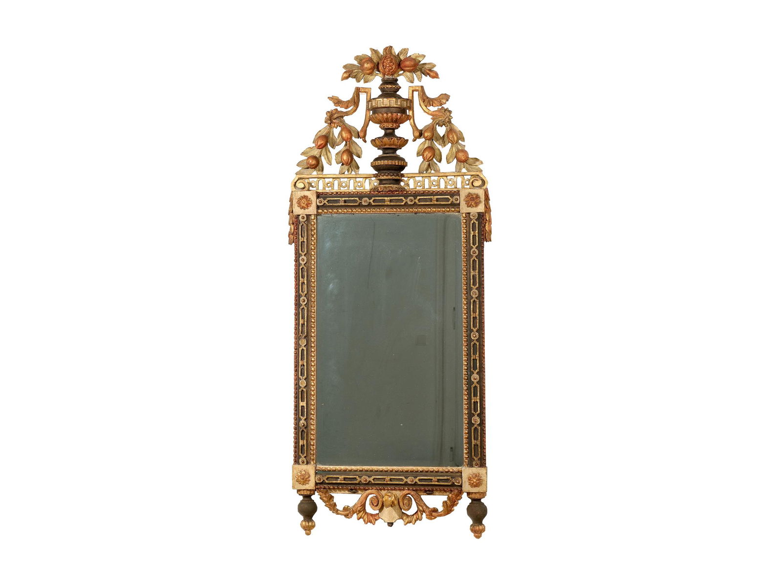 Classicist wall mirror,  South German,  Ca. 1770/80 (1 of 3)