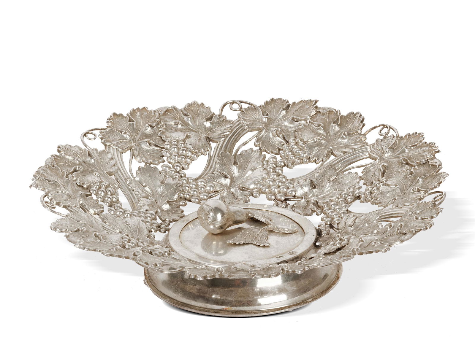 "Alt Wien" silver,  Fruit plate,  Alt Wien 1851 (1 of 4)