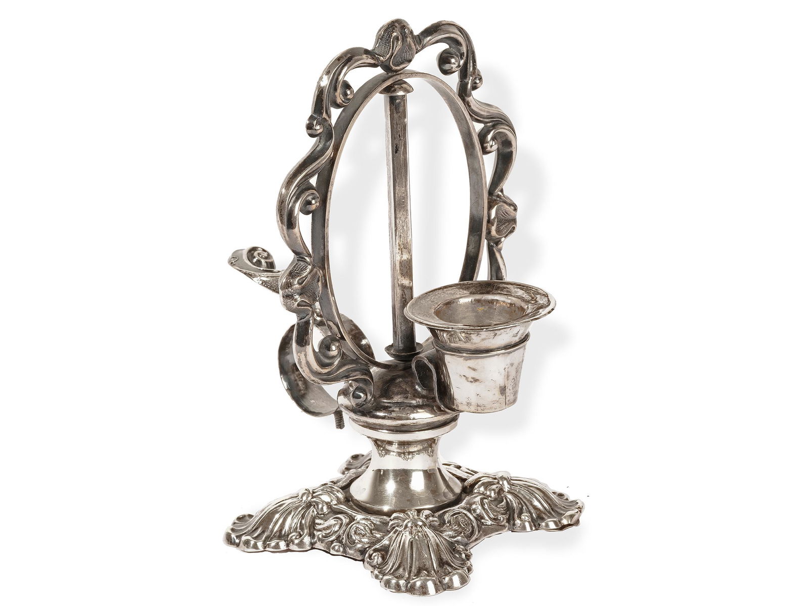 "Alt Wien" silver,  Night light,  Ca. 1850 (1 of 5)