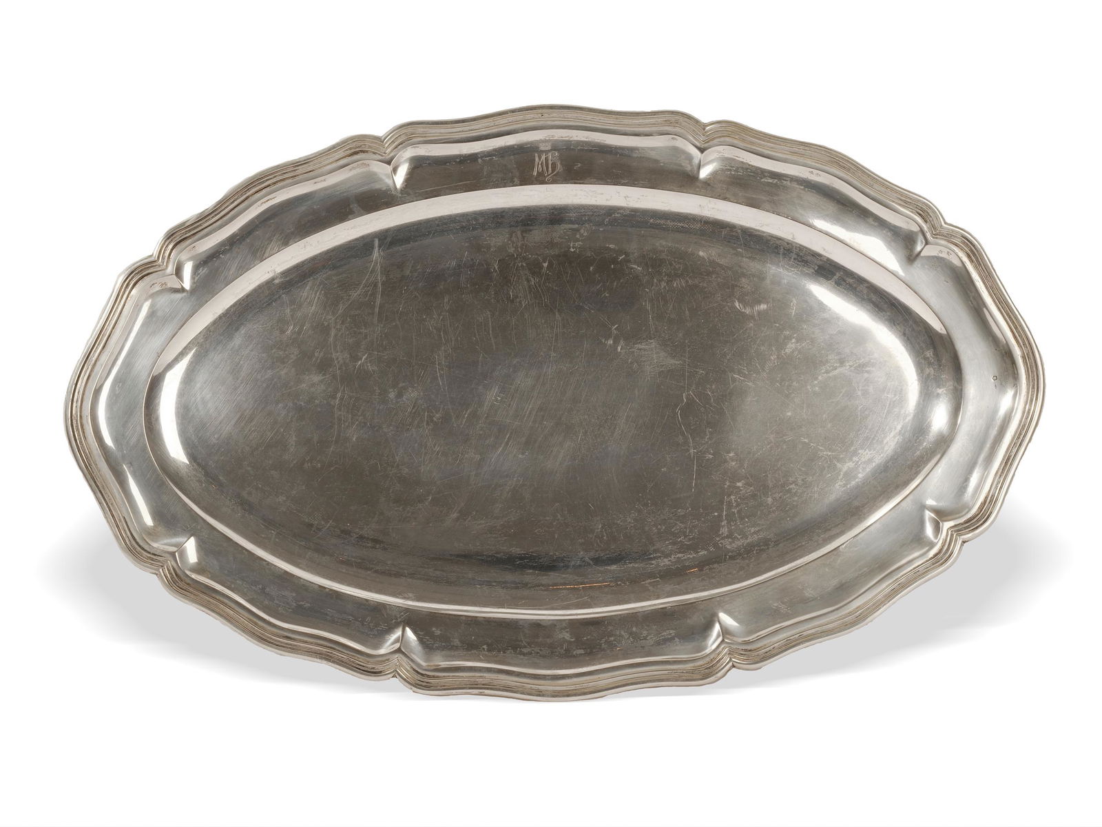 Silver tray,  Austria,  Ca. 1880/90 (1 of 5)