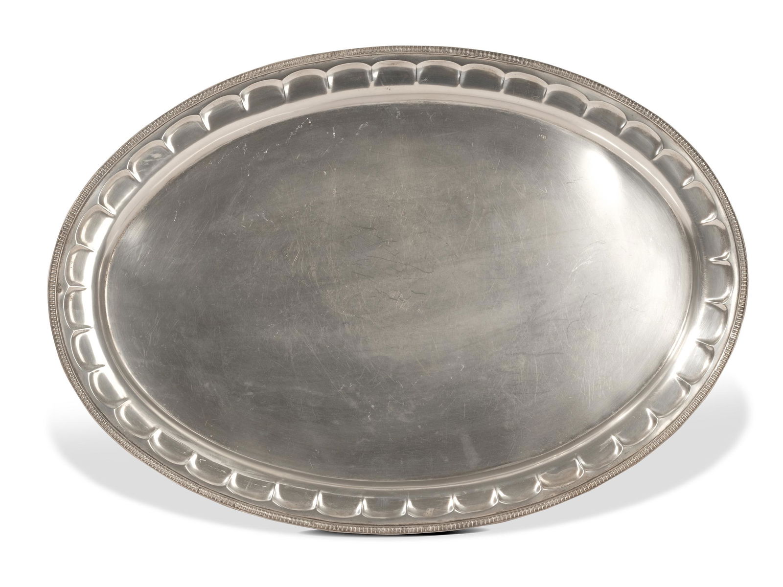 Silver tray,  Austria,  Ca. 1880/90 (1 of 3)