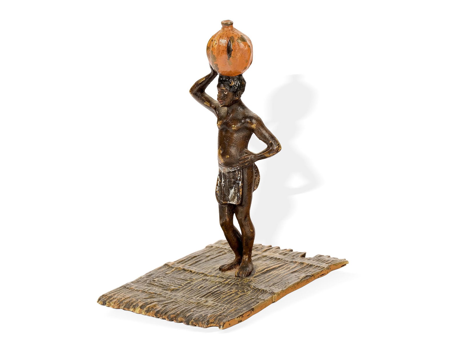 Wiener Bronze,  Ca. 1900,  Water carrier (1 of 6)