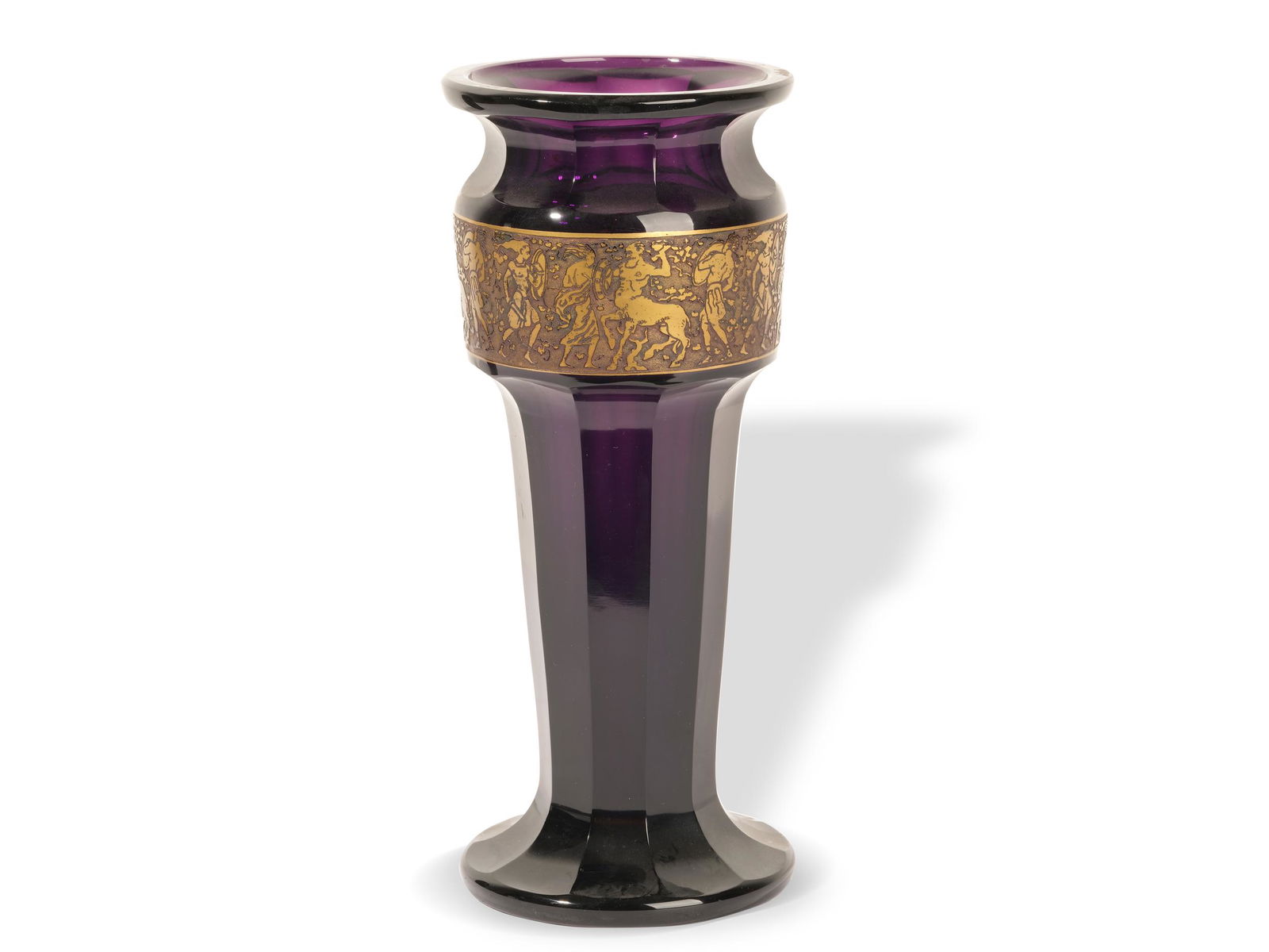 Art Nouveau Vase,  Moser, Karlsbad,  Ca. 1920 (1 of 3)