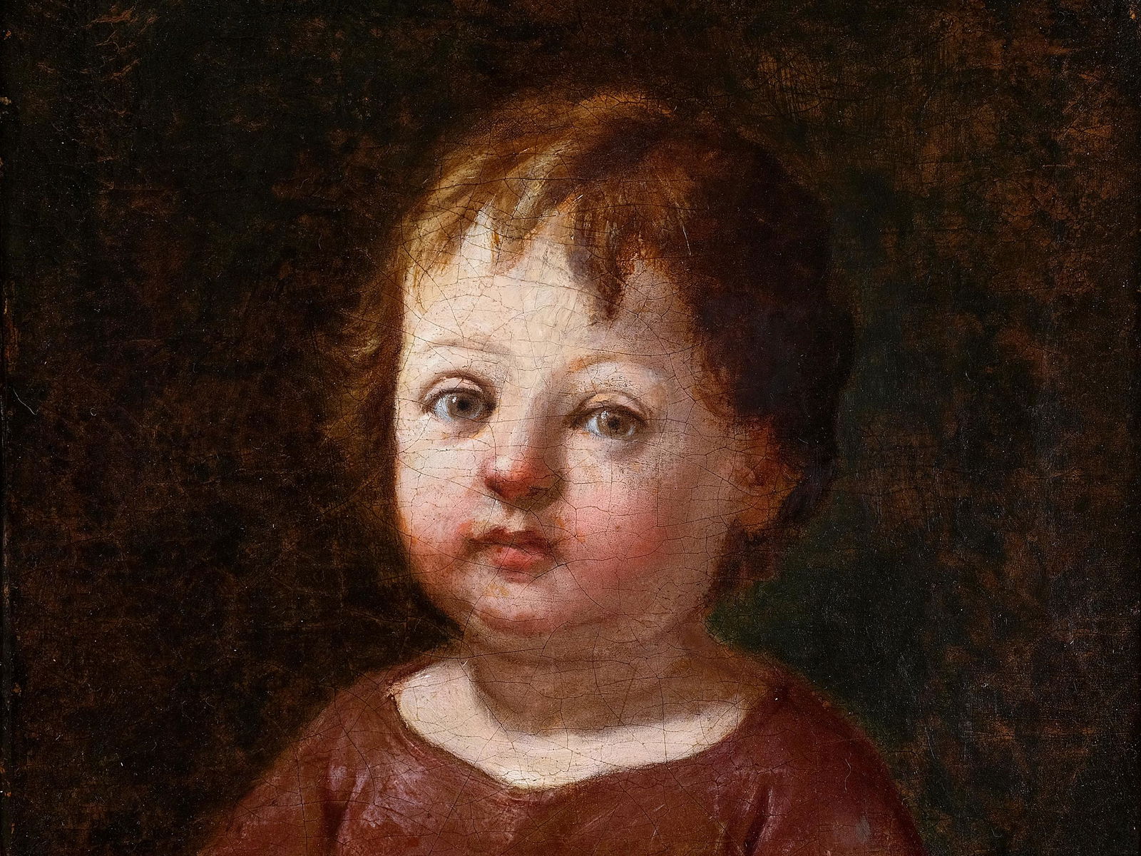 Annibale Carracci, Bologna 1560 - 1609 Rome, Circle of: Annibale Carracci Bologna 1560 - 1609 Rome, Circle of Oil on canvas, relined 30 x 35 cm, with frame 47 x 52,5 cm Beautiful baroque frame of the 17th century