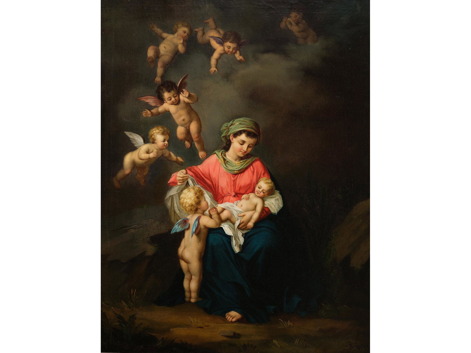 Hans Zatzka, Vienna 1859 - 1945 Vienna, Children's Delights (1 of 6)