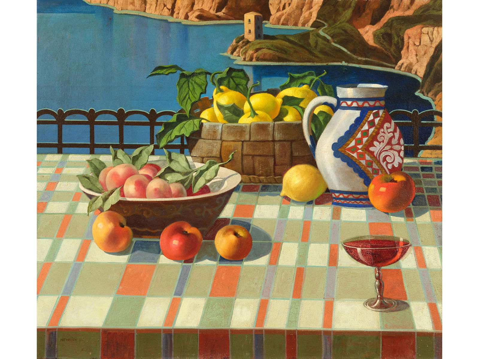 Max Neuboeck, Graz 1893 - 1960 Vienna, Still life (1 of 6)
