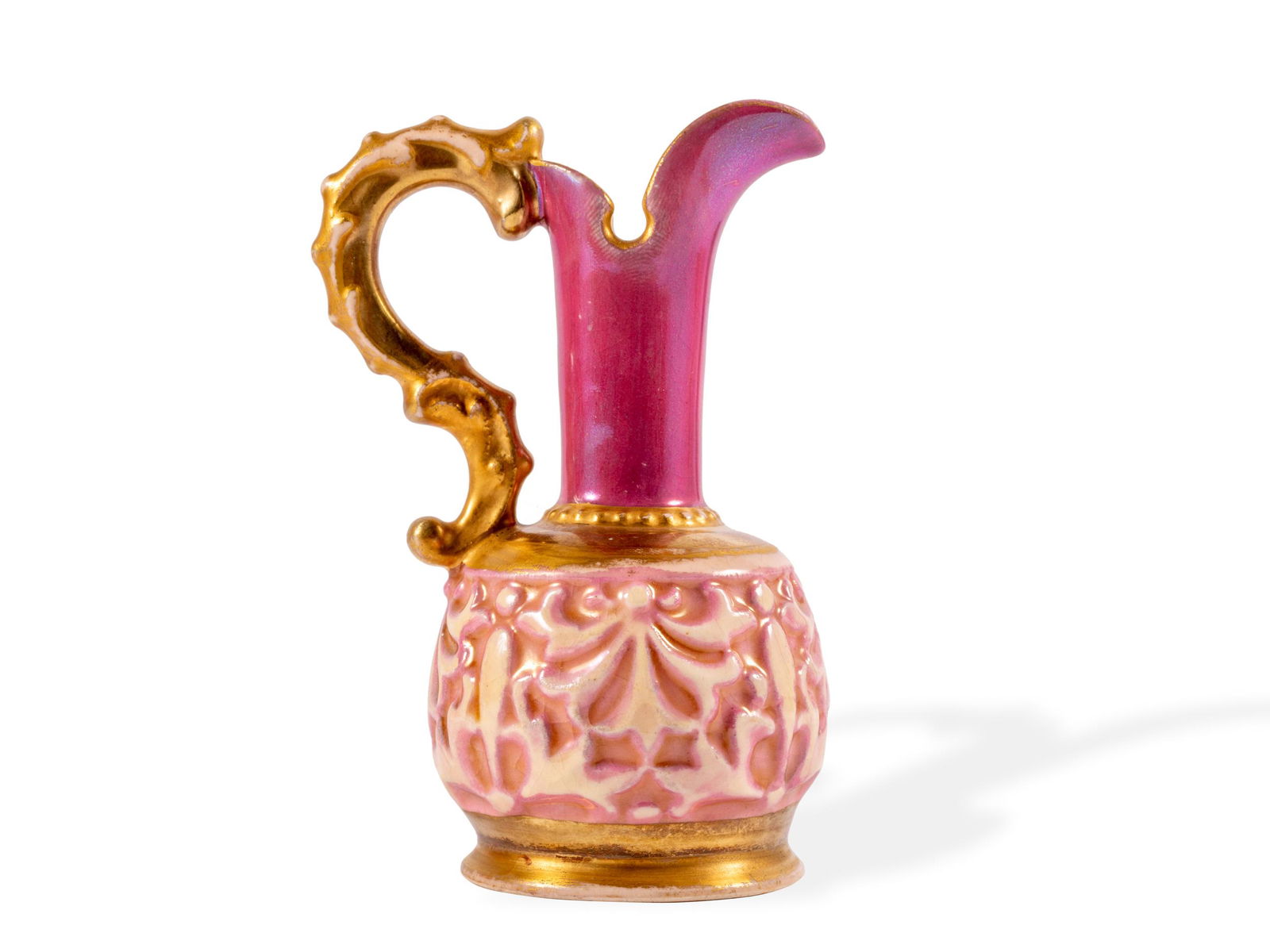 Jug, Zsolnay, Pecs, Around 1900, Porcelain faience (1 of 5)