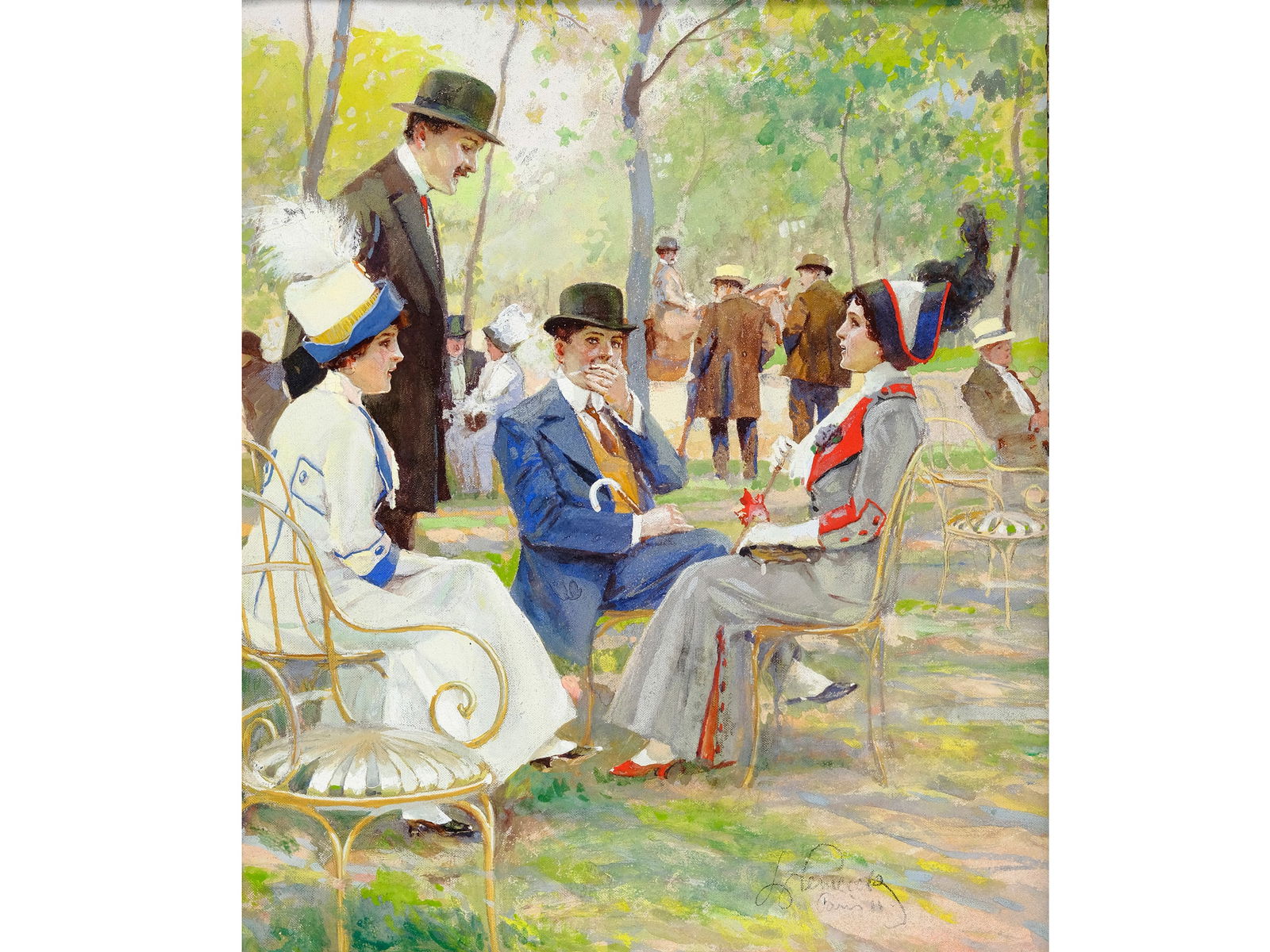 On an excursion, France, 1913 (1 of 8)