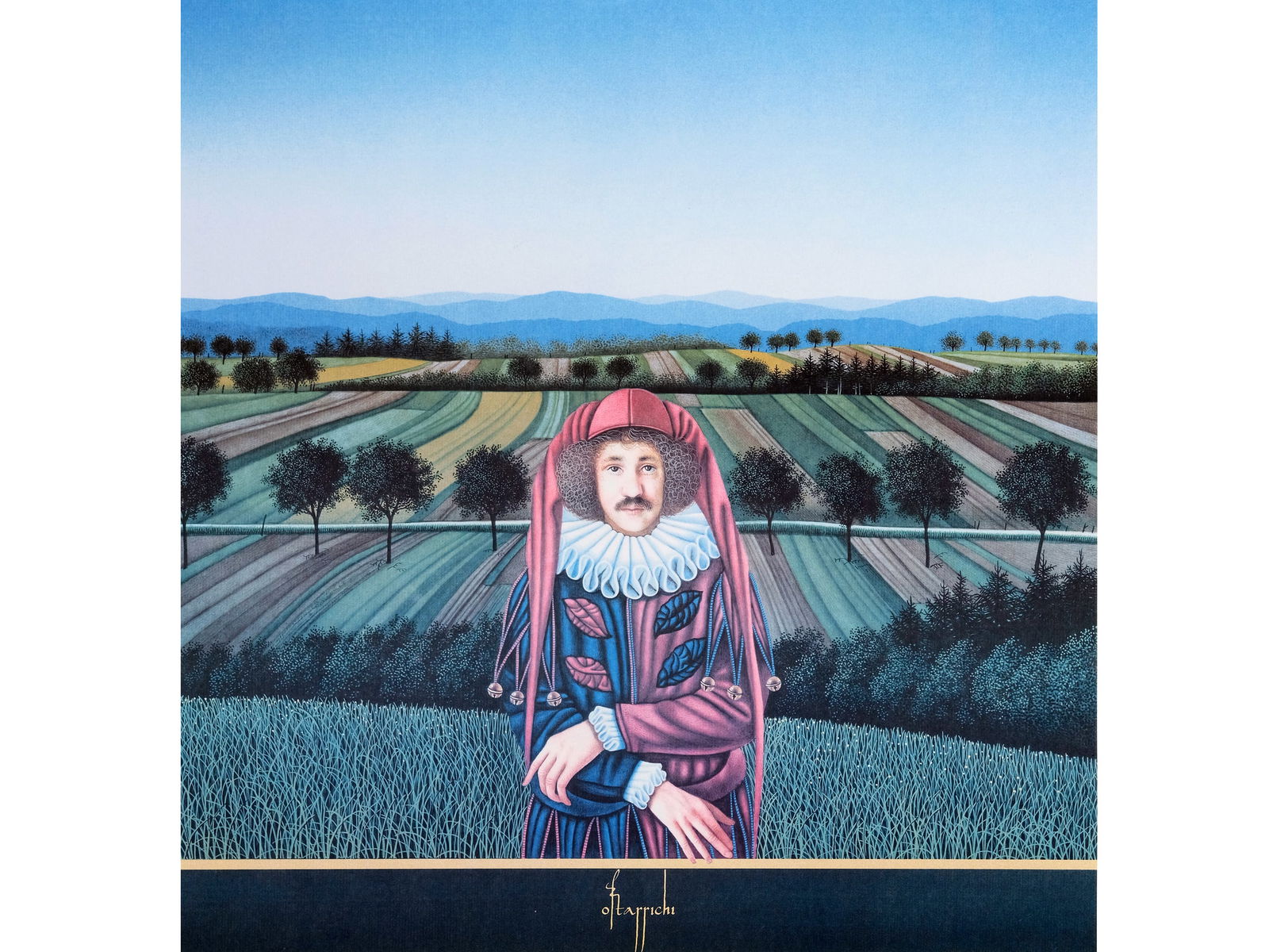 Josef Bramer, Born in Vienna 1948: Josef BramerBorn in Vienna 1948EastrichiColored lithograph on paper38.5 x 39 cm, with frame 68 x 53 cmNumbered 52 x 500 l.l.Signed l.r.