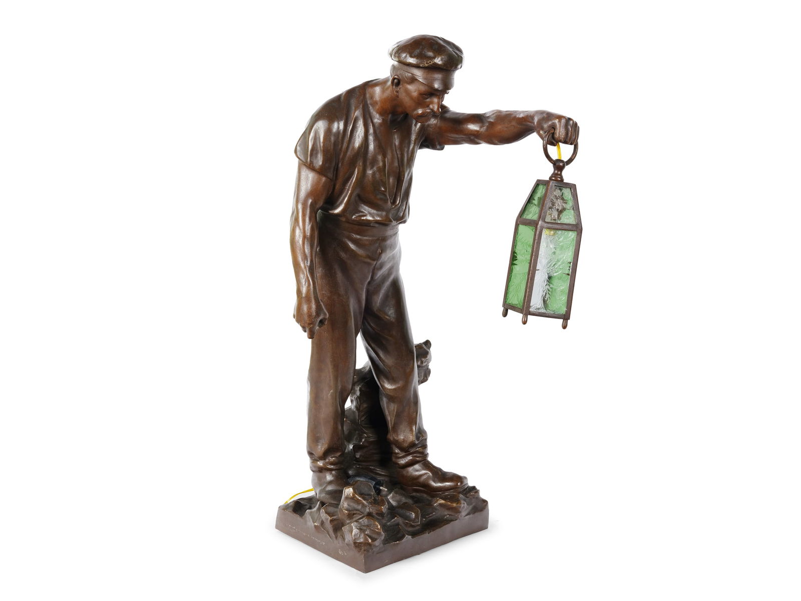 Artist at the beginning of the 20th century., Lamp night watchman (1 of 6)