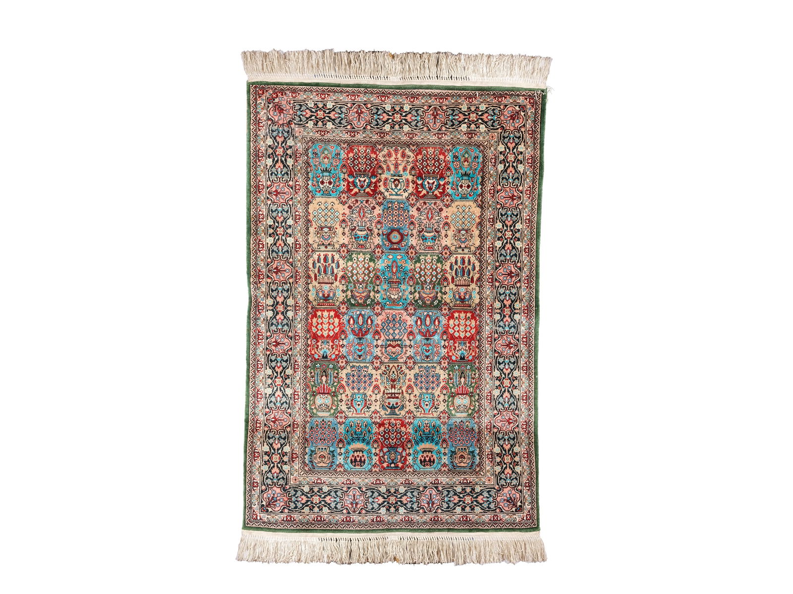 Small silk rug, Persian (1 of 2)