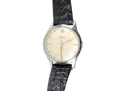 Men's watch, Doxa: Men's watchDoxaSteelDiameter 3.5 cmCenter seconds movement Movement not proofed