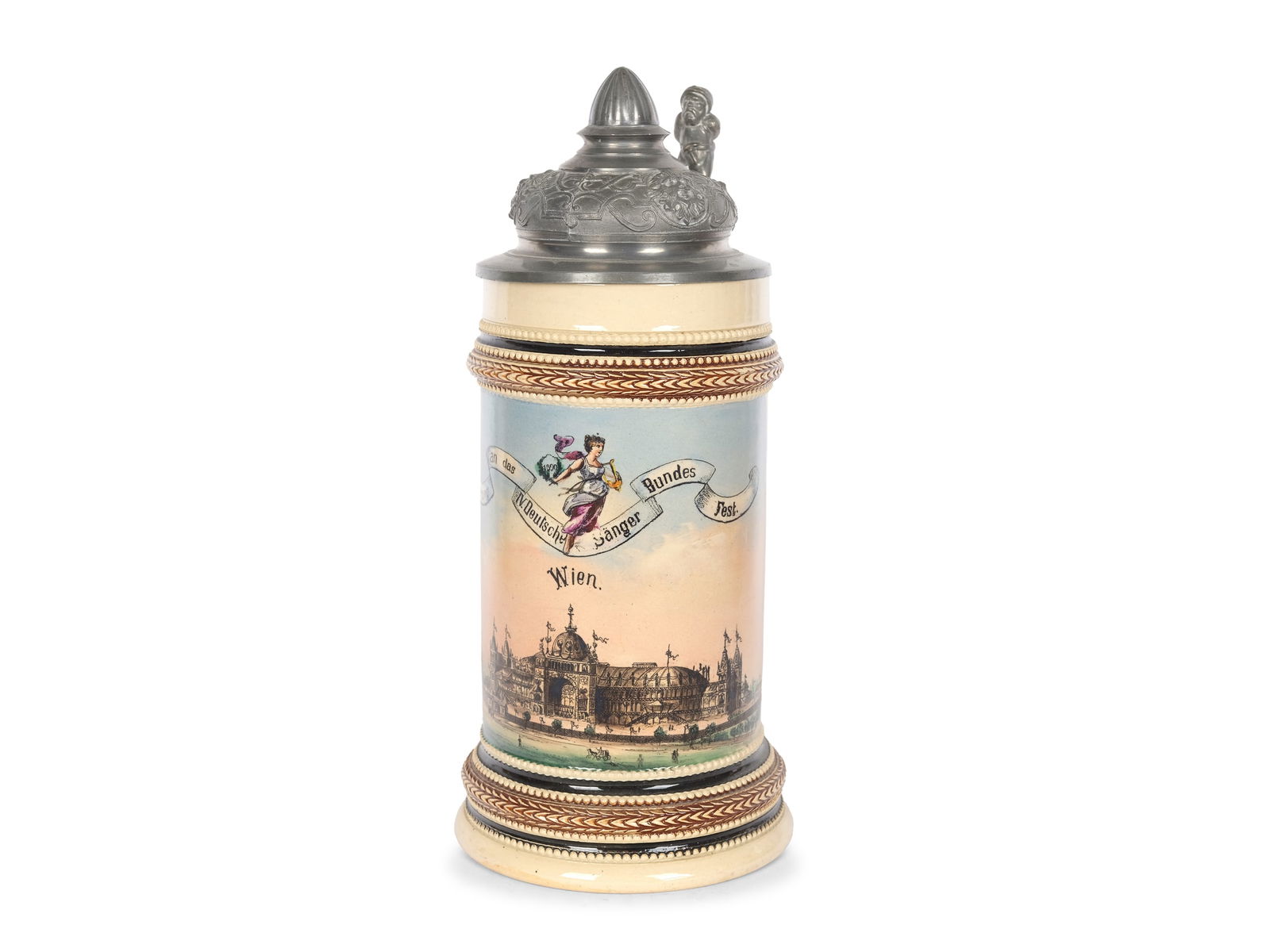 Beer mug, Mettlach (1 of 4)