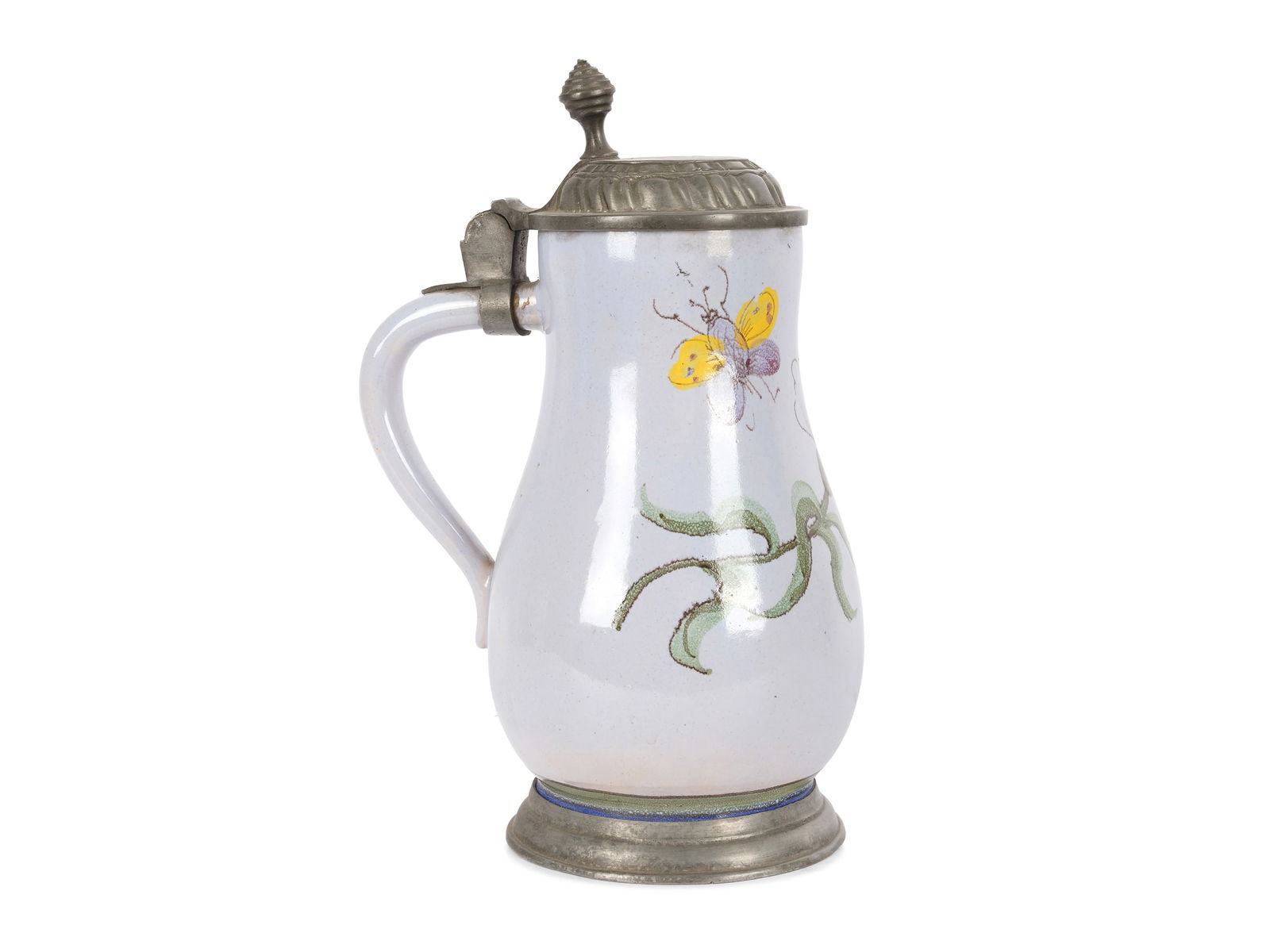 Pear jug, Faience colorfully painted (1 of 4)