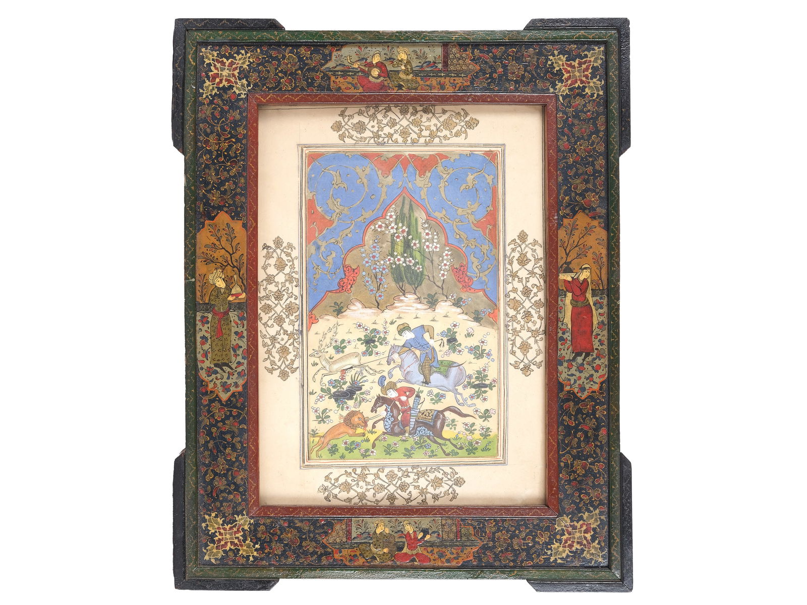 Hunting scene, Persia (1 of 6)